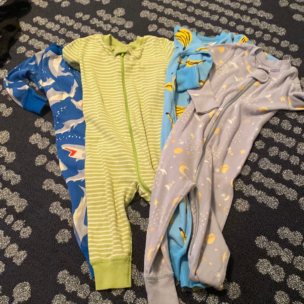 Hanna Andersson Pajamas x 4 - 80 cm / 18-24 mos